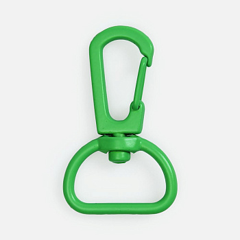 Застежка-карабин Snap Hook, M, зеленый неон