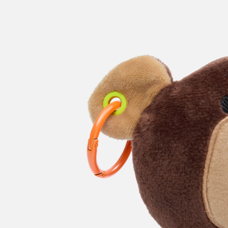 Игрушка Beastie Toys, мишка с белым шарфом