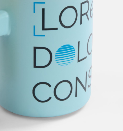 Кружка для сублимационной печати Ecogrami, голубая