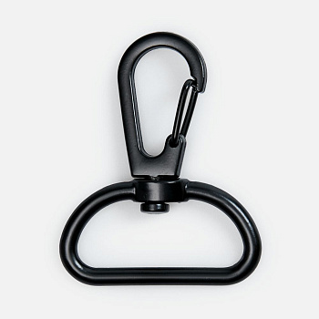 Застежка-карабин Snap Hook, L, черная