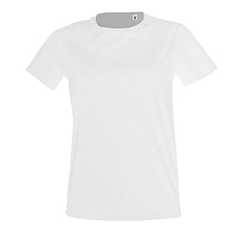 Футболка женская Imperial Fit Women белая, размер XXL