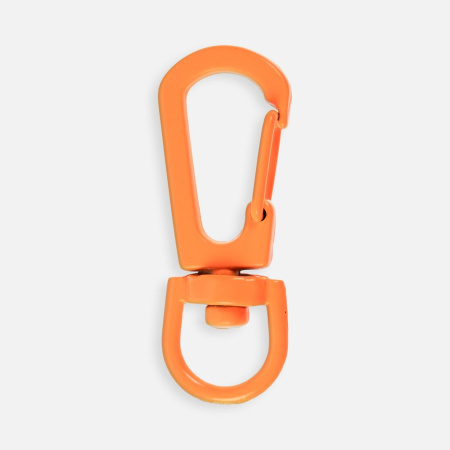 Застежка-карабин Snap Hook, S, оранжевый неон
