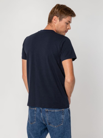 Футболка мужская T-bolka Stretch, темно-синяя (navy)