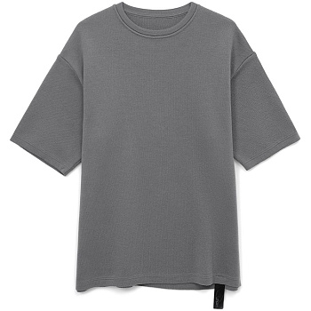 Джемпер с коротким рукавом Siluetti Volumica, серый, размер XL/XXL