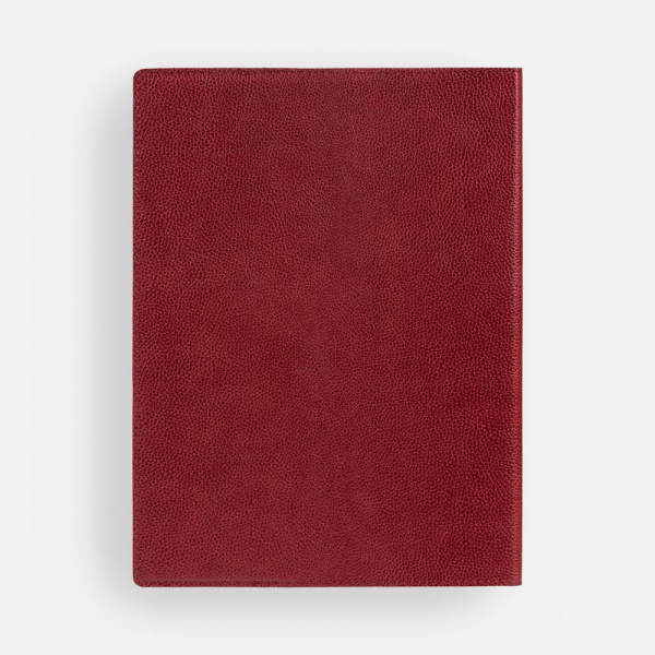 Ежедневник в суперобложке Brave Book, недатированный, красный