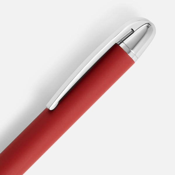 Ручка шариковая Arc Soft Touch, красная