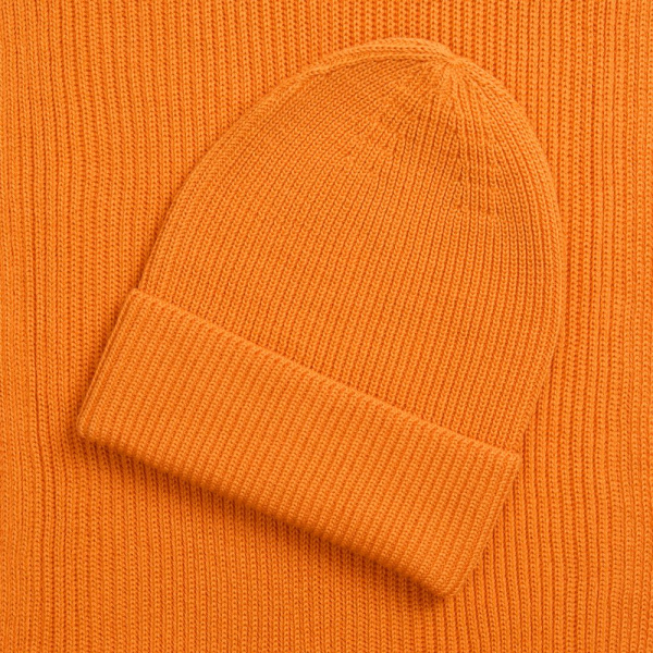 Шапка Nobilis Mono, оранжевая (абрикос)