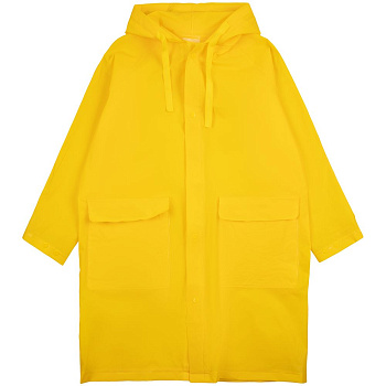 Дождевик детский RainDrop Kids, желтый, 8 лет (рост 118-128)