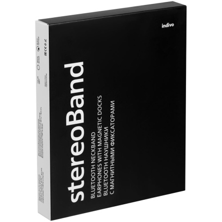 Bluetooth наушники stereoBand Ver.2, черные