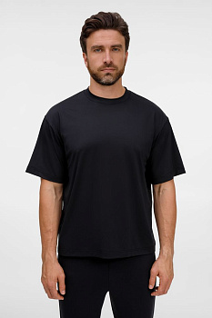Футболка из бифлекса Morfiss, черная, размер XL/XXL