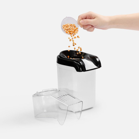 Машина для приготовления попкорна Crisp Twist, белая