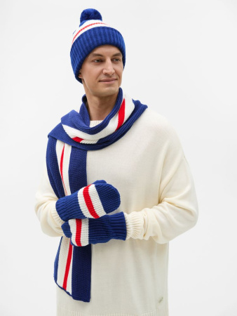 Шапка Winwear, темно-синяя (кобальт)