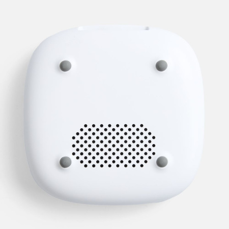 Bluetooth колонка с беспроводной зарядкой и подсветкой Terrafonic, серая