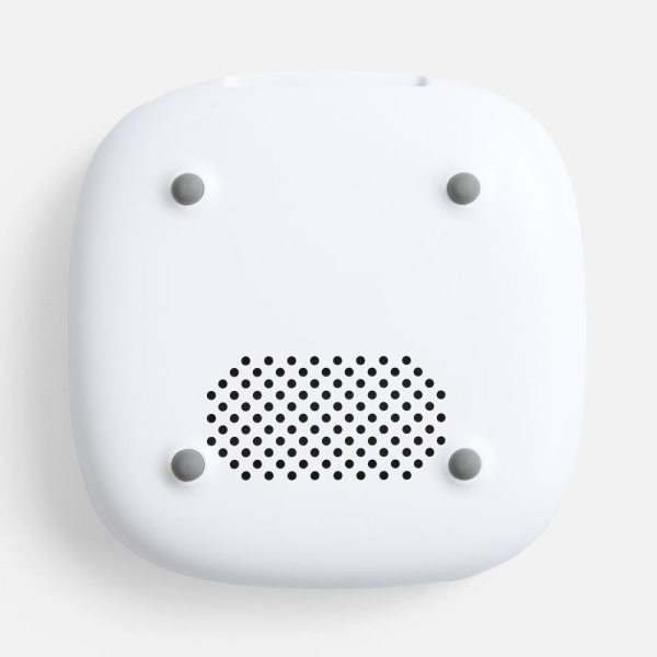 Bluetooth колонка с беспроводной зарядкой и подсветкой Terrafonic, серая