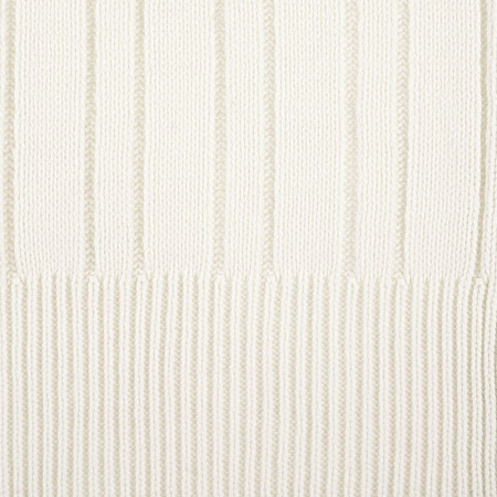 Шарф Knit Beat, белый (молочный)